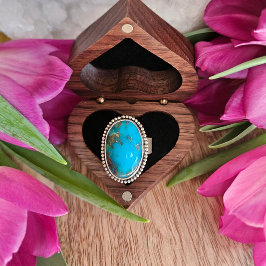 Türkis Ringzauber , 925 Sterling Silber